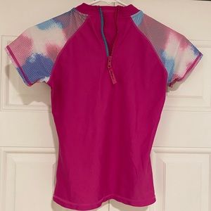 Eddie Bauer Girl’s Swim Rashguard Size M 10/12